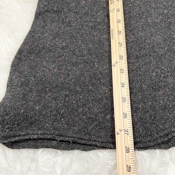 J. Jill Women’s Gray Tie Neck Sweater 3/4 Sleeve Sz L - Picture 11 of 11